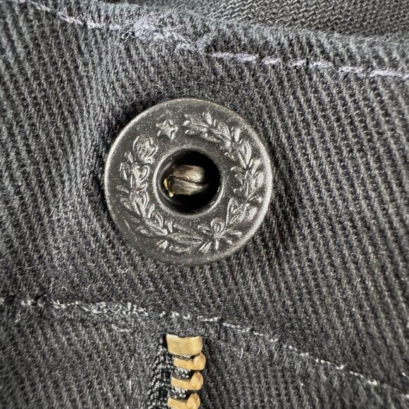 NEW RALPH LAUREN BLUE LABEL THOMPSON 650 WOMEN'S JEANS SIZE 31 BLACK - Picture 6 of 14